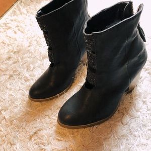 Black booties